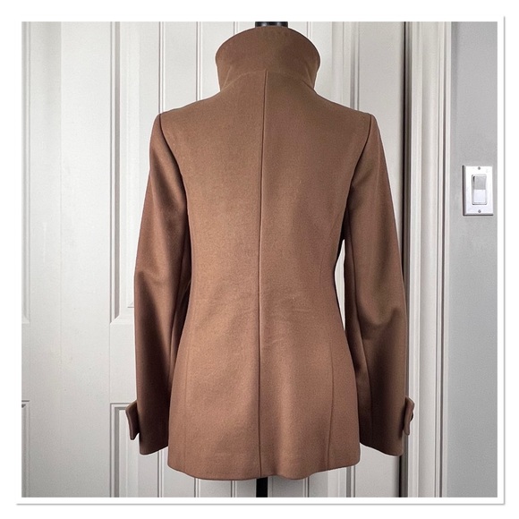 BABATON 'Howell' Double-Breasted Camel Pea Coat - Picture 5 of 15